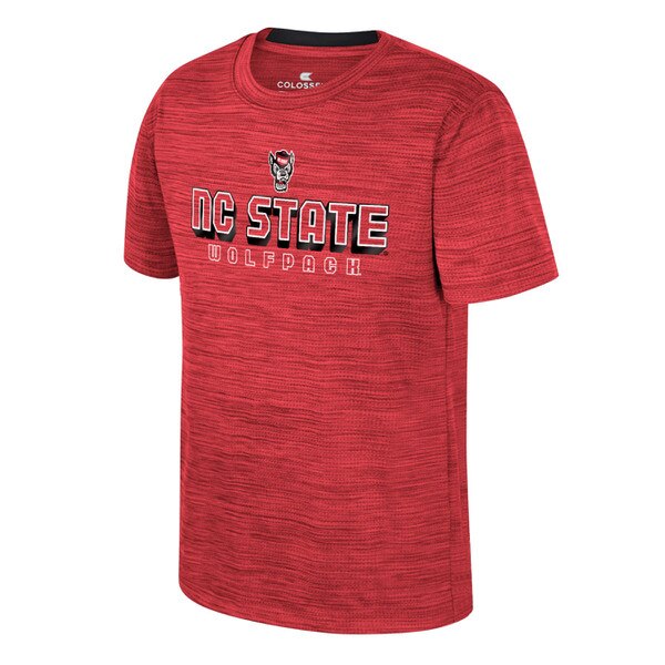 Red Youth Short Sleeve Poly Tee - W